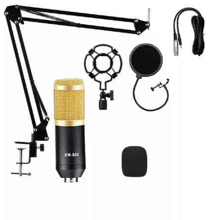 camaras y audio - combo de micrófono  1