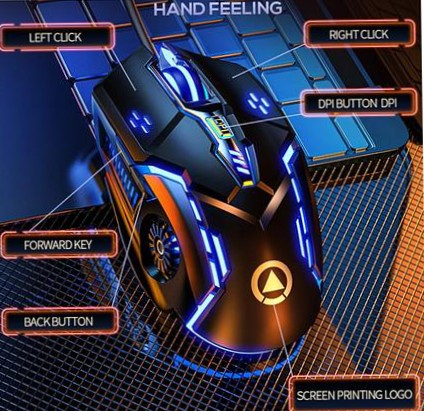 accesorios para electronica - Maus Gamer 2