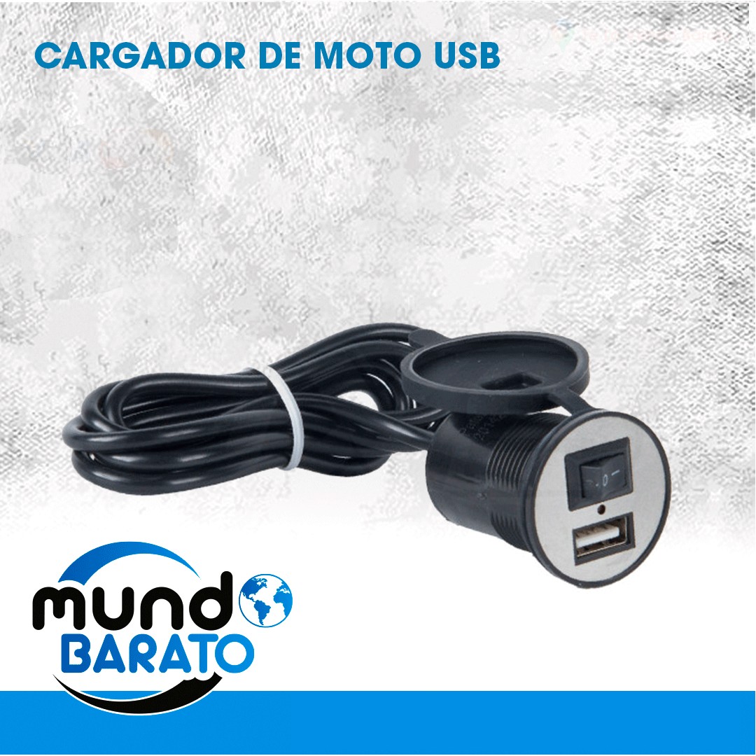 accesorios para electronica - Cargador USB de celular para motos, Motor, motoconcho, uber. telefono