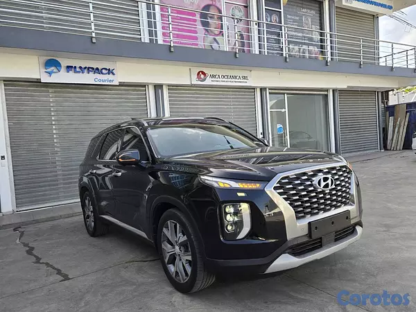 jeepetas y camionetas - HYUNDAI PALISADE 2019 NEGRO GASOLINA 4