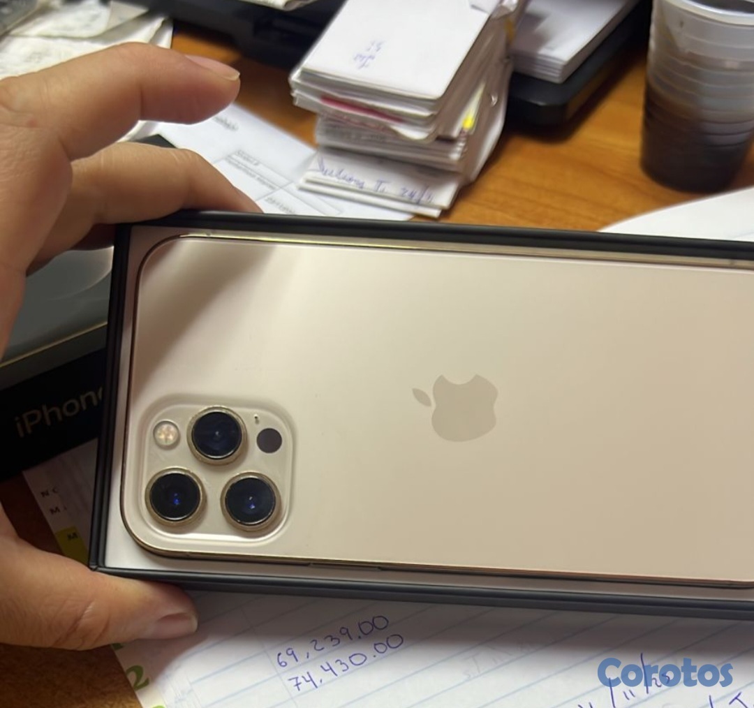 celulares y tabletas - iphone 12 Pro Max 128gb Gold oro Factory Unlocked en Caja 1