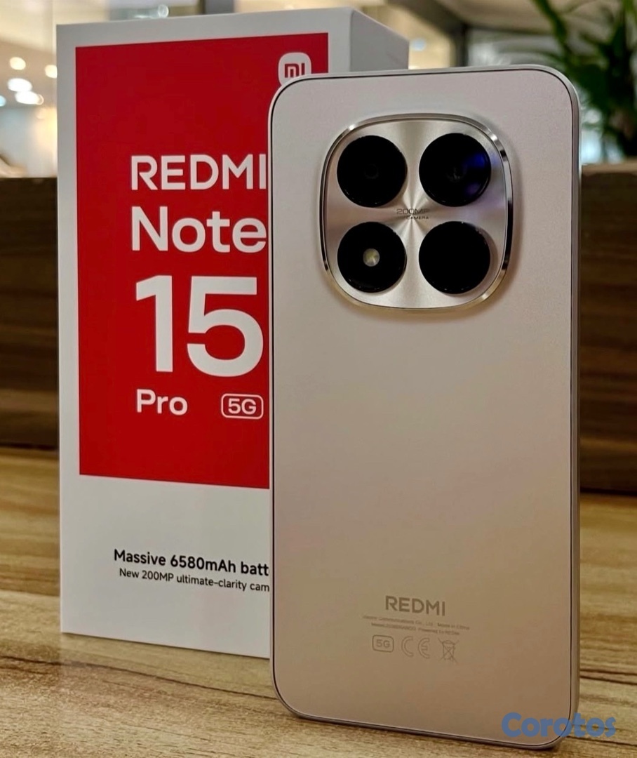 celulares y tabletas - Xiomi Redmi Note 15 
Pro 5G 2