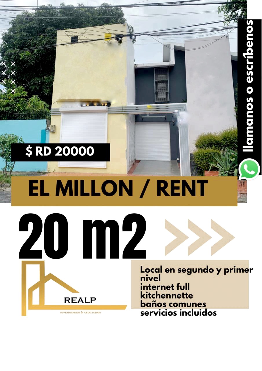 oficinas y locales comerciales - Local corporativo millon 