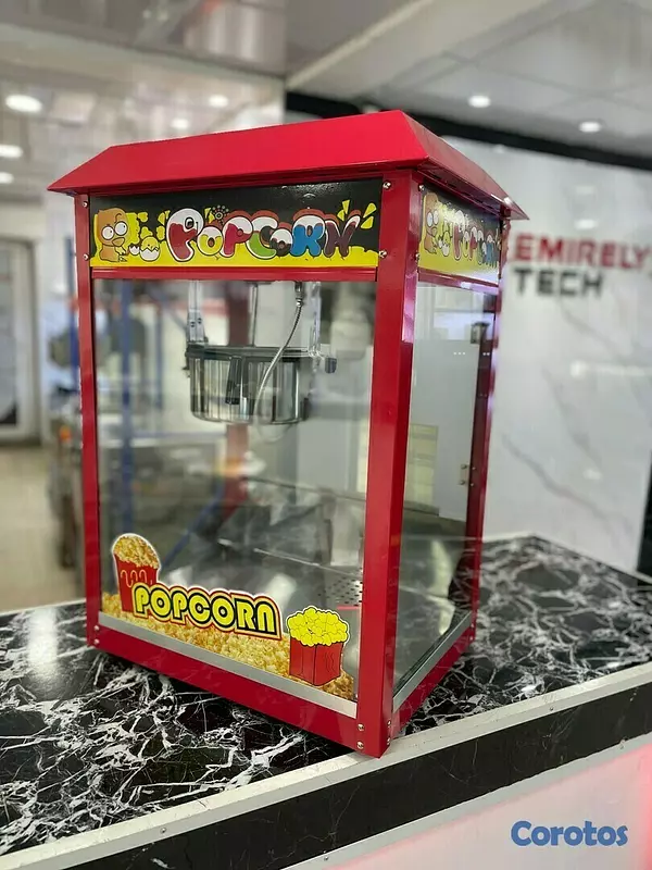 equipos profesionales - Maquina automatica de palomitas de maiz horno de palomitas generador de popcorn 5