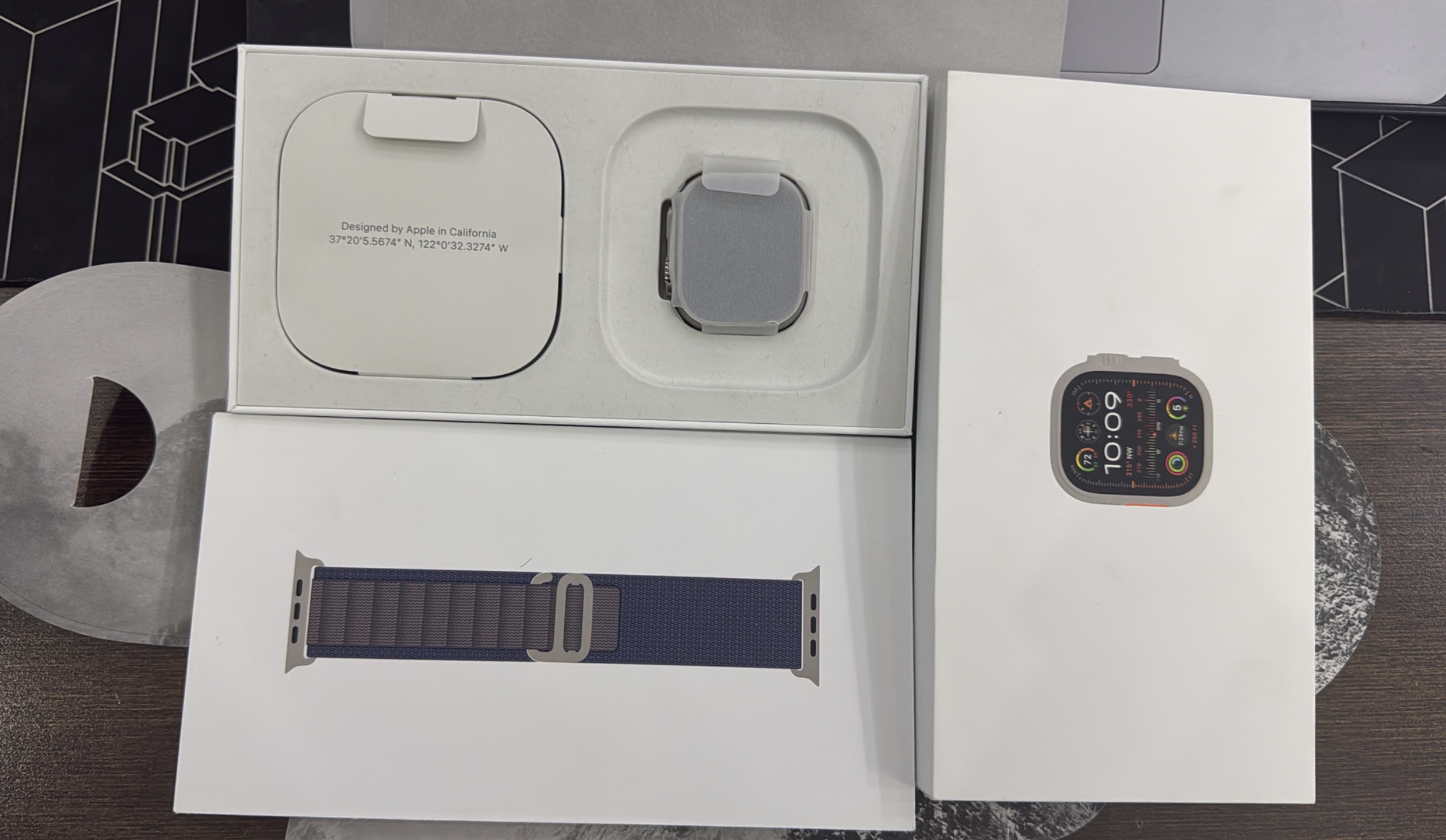 celulares y tabletas - Apple Watch Ultra 2 49mm Titanium Blue, RD$ 43,900 0