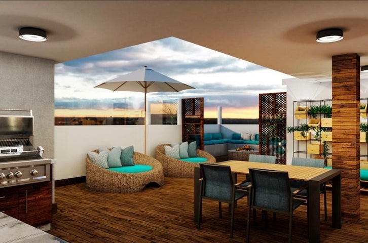 apartamentos - Proyecto en venta Punta Cana #24-1330 tres dormitorios, cocina con desayunador. 8