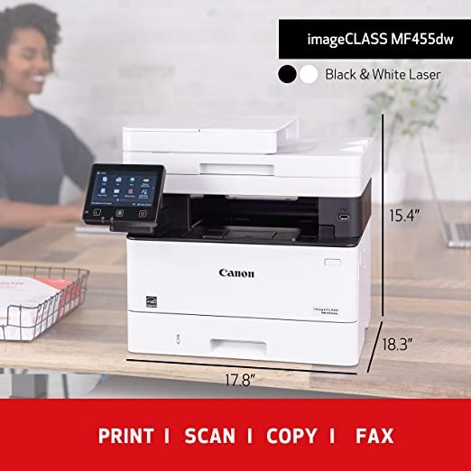 impresoras y scanners - MULTIFUNCIONA CANON imageCLASS MF455dw,COPIA,SCANER,IMPRESORA,FAX, DUPLEX,Wi-Fi, 0