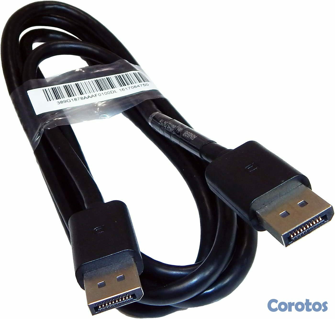 computadoras y laptops - CABLE DISPLAYPORT ORIGINAL MACHO - MACHO, SOPORTA 4K,
