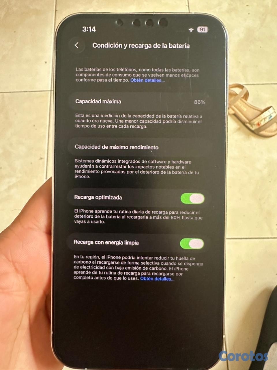celulares y tabletas - iPhone 13 pro max 6