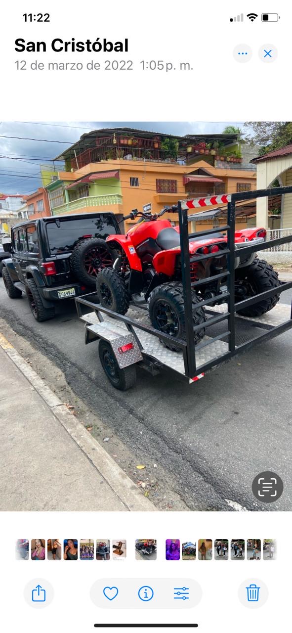 accesorios para vehiculos - Remolque de motores, four-wheel y mucho mas.  0