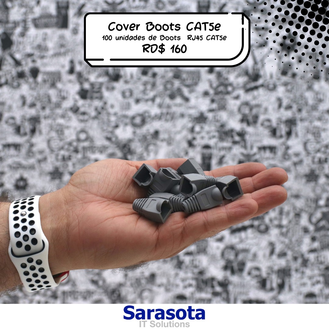 accesorios para electronica - Cover Boots CAT5e RJ45 Somos Sarasota