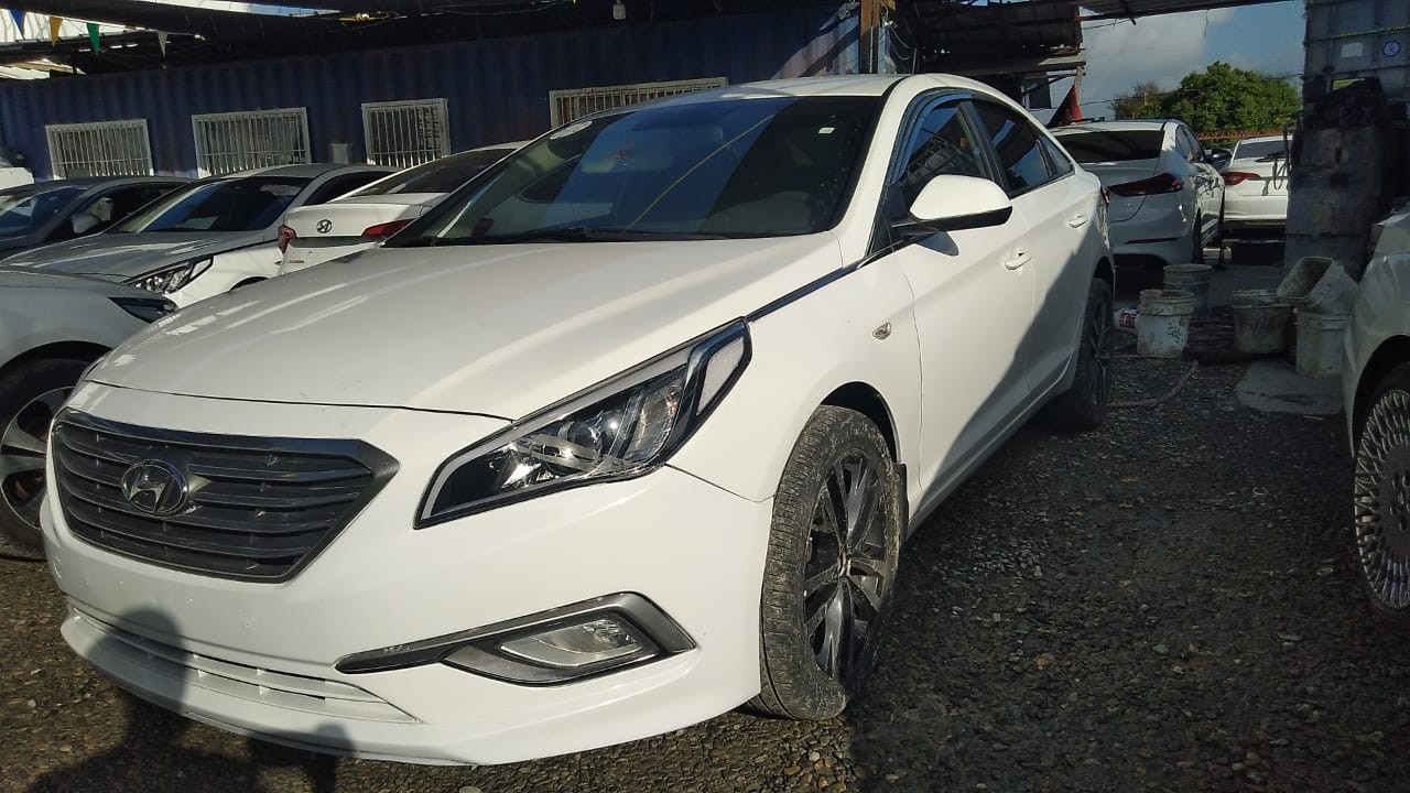 carros - HYUNDAI SONATA LF 2018 BLANCO 2
