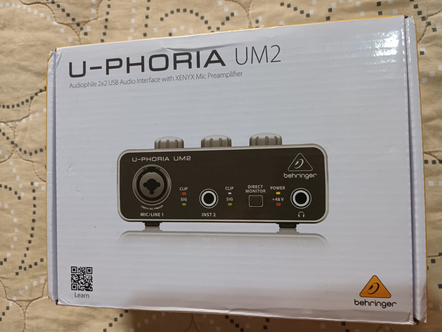otros electronicos - Interfaz de Audio Behringer Euphoria UM-2