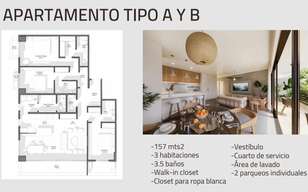 apartamentos - Apartamentos en Venta en Arroyo Hondo Viejo 4