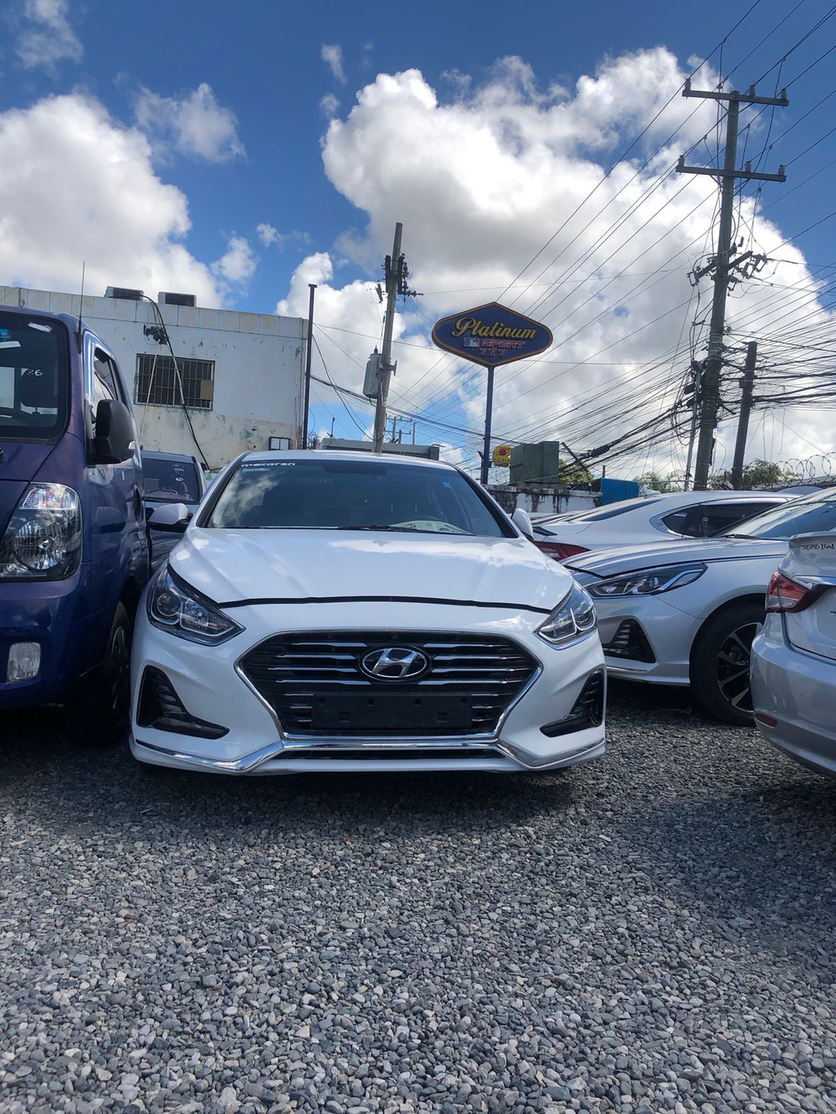 jeepetas y camionetas - HYUNDAI SONATA NEW RISE 2018 BLAN DESDE: RD$735MIL