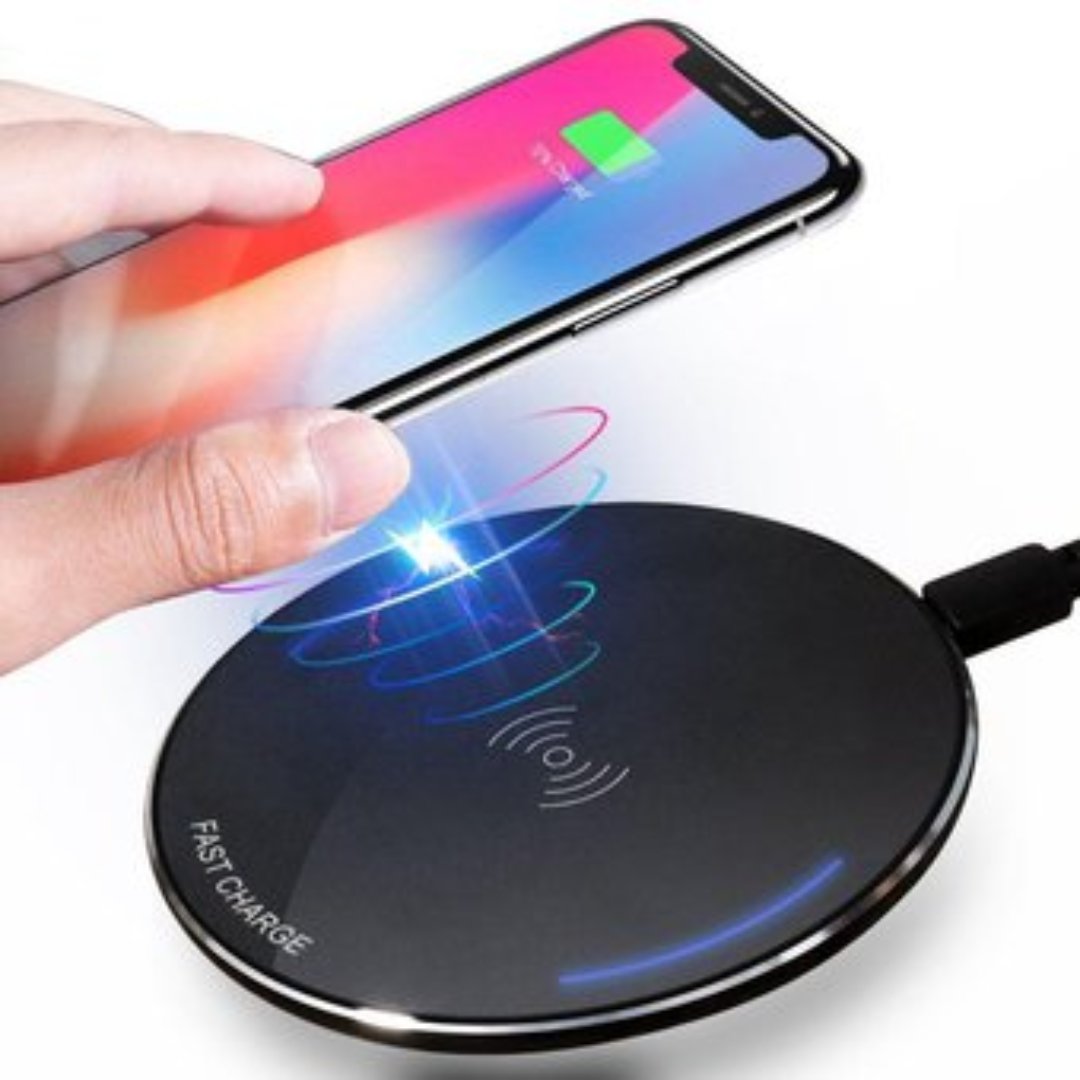 celulares y tabletas - CARGADOR INALAMBRICO KLIPX HALO,CIRCULAR, 10 WATTS,CERTIFICACIÓN QI,PARA CELULAR 1