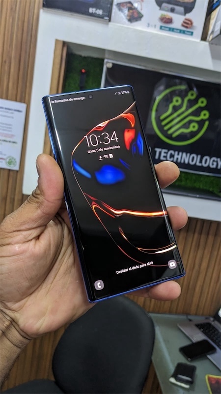 celulares y tabletas - samsung note 10+ 256GB  4