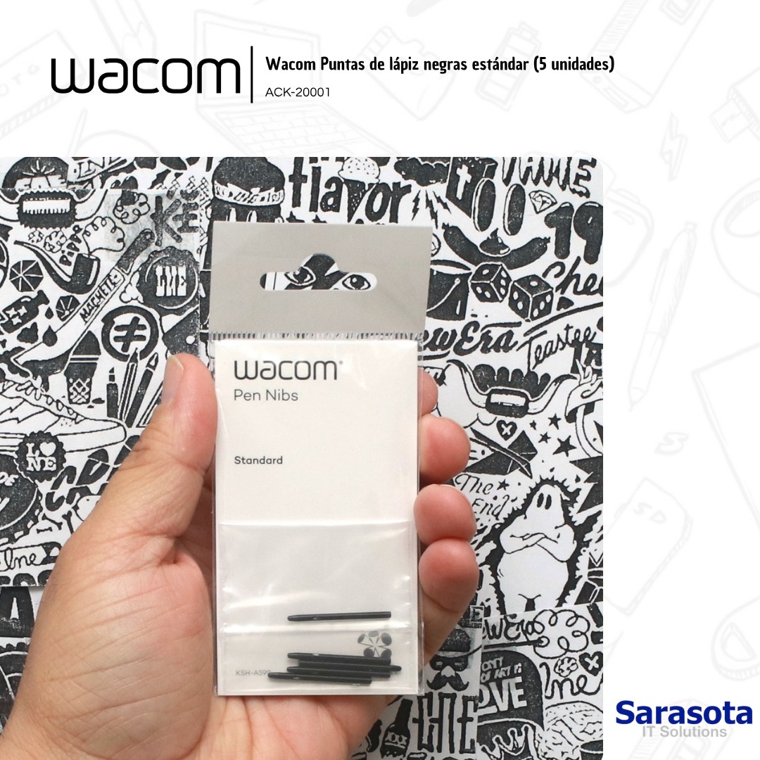 accesorios para electronica - Wacom Puntas para lápiz 5 unidades 1