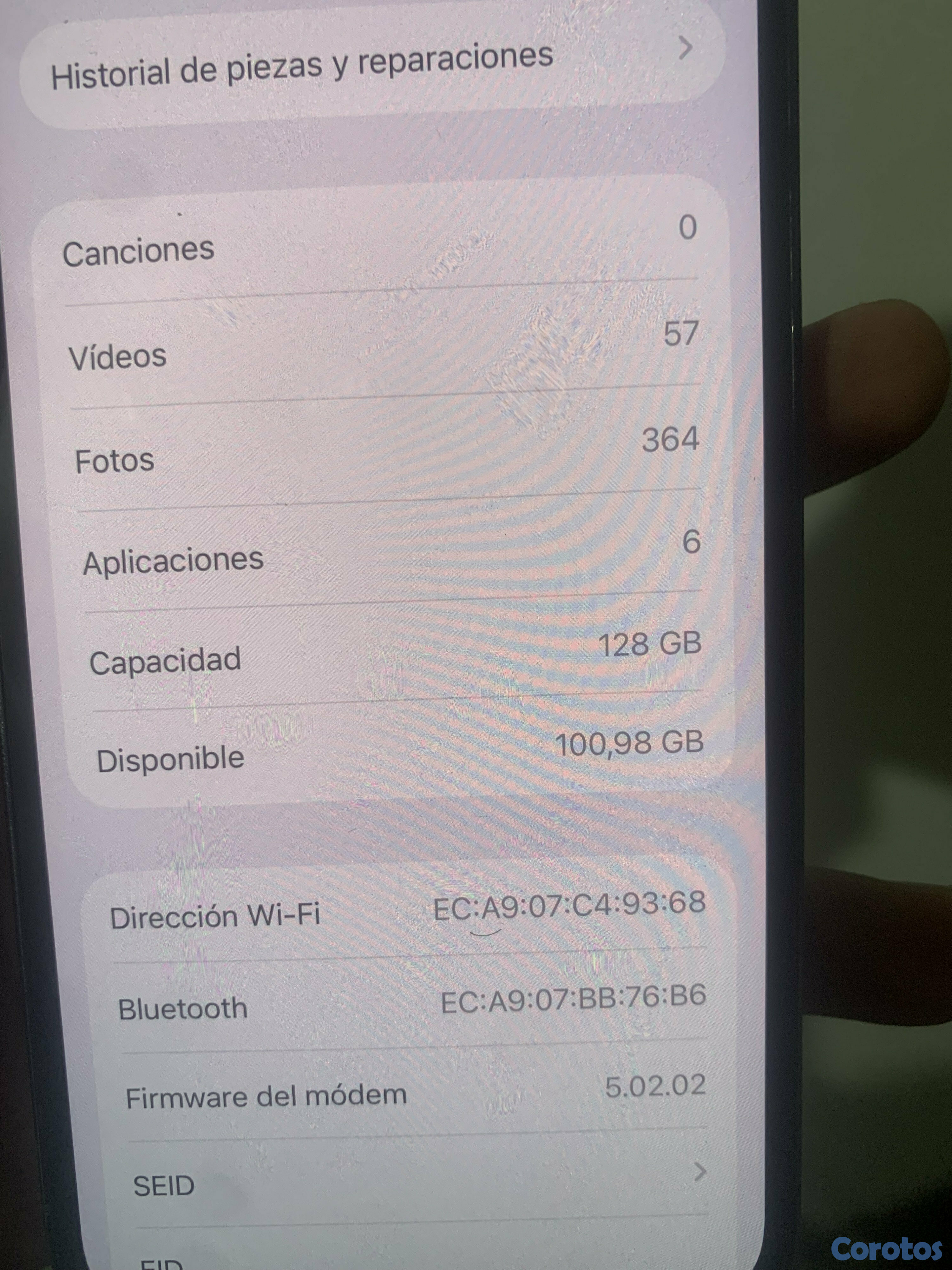 celulares y tabletas - vendo o cambio iPhone 13 Pro 128 GB factory  4