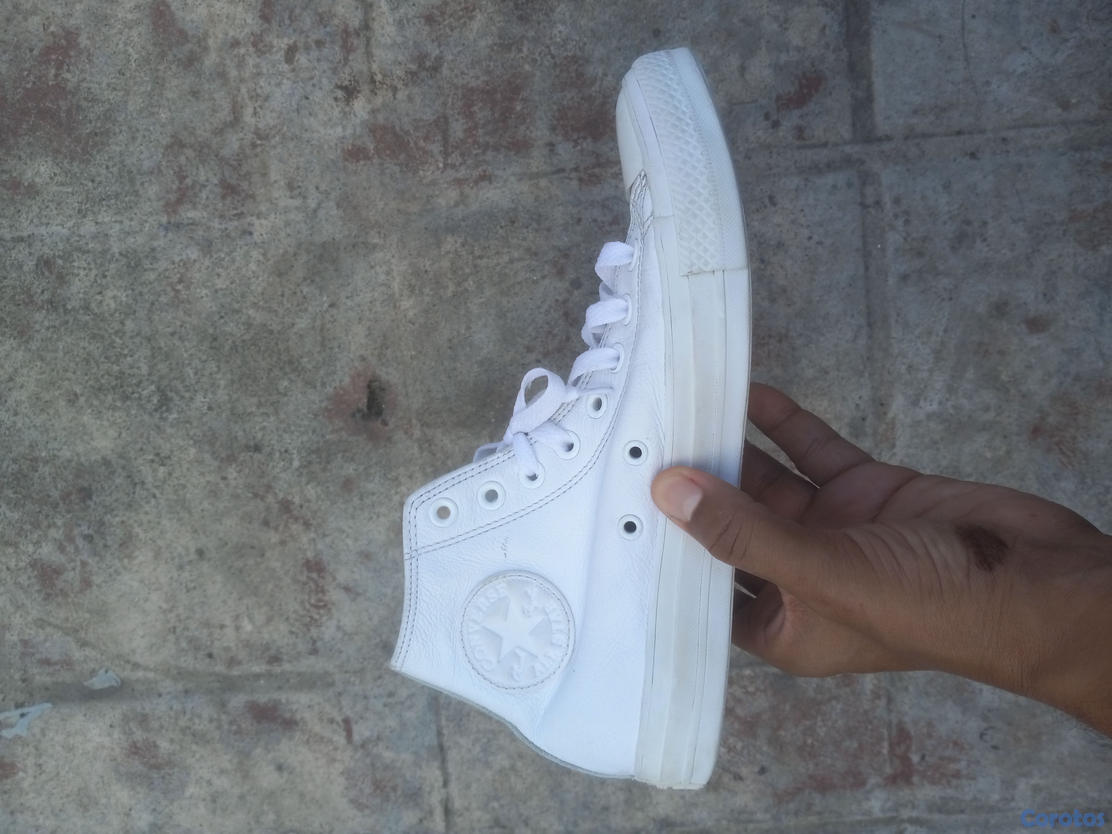 zapatos para hombre - Converse All Star en piel , size 7.5 2