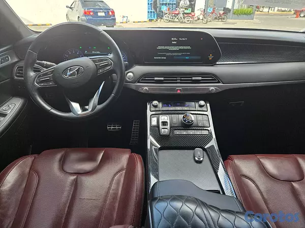 jeepetas y camionetas - HYUNDAI PALISADE 2019 NEGRO GASOLINA 8