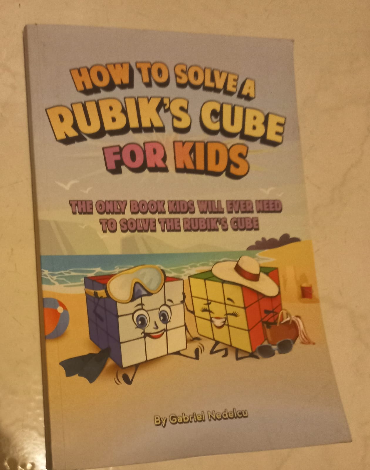 accesorios - libro para armar cubo rubik