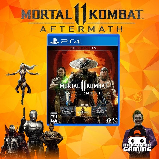 consolas y videojuegos - Mortal kombat 11 Aftermath PS4