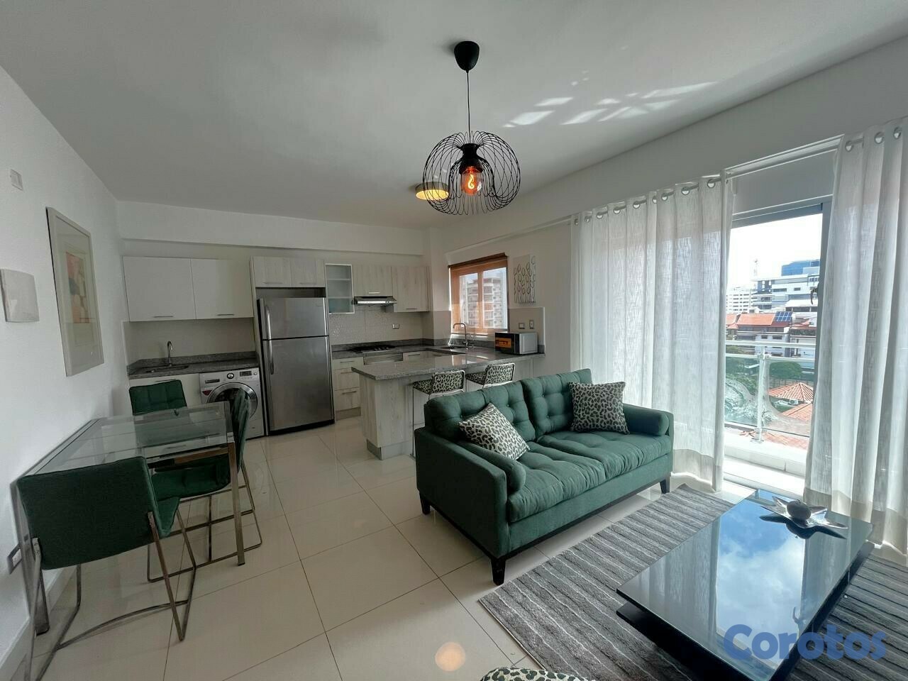 apartamentos - Apartamento Alquiler Piantini UNA Habitación  3