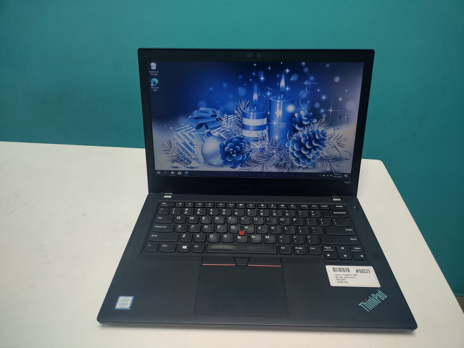 computadoras y laptops - Laptop, Lenovo ThinkPad T480 / 8th Gen, Intel Core