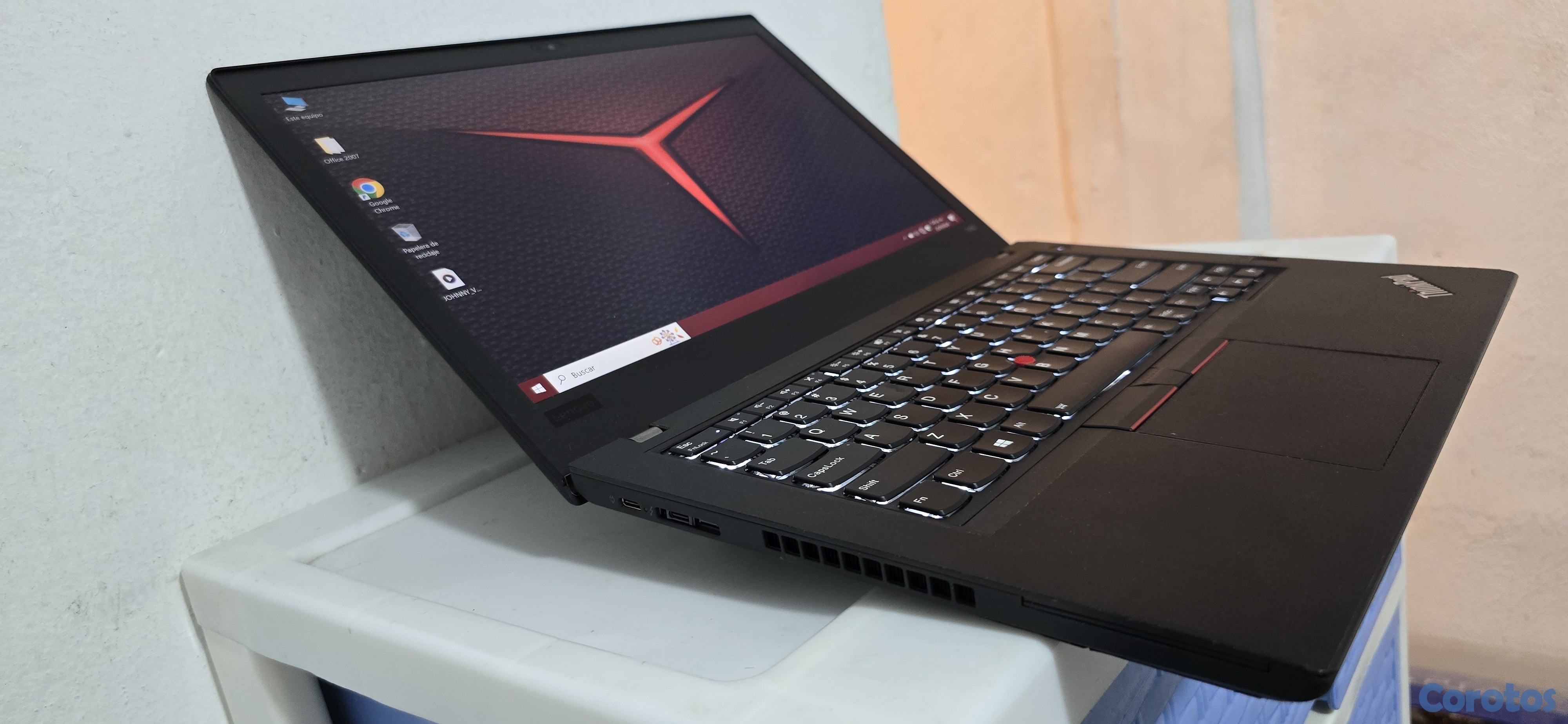 computadoras y laptops - lenovo T480 14 Pulg Core i7 8va Gen Ram 16gb ddr4 Disco 256gb solido Video 8gb  2
