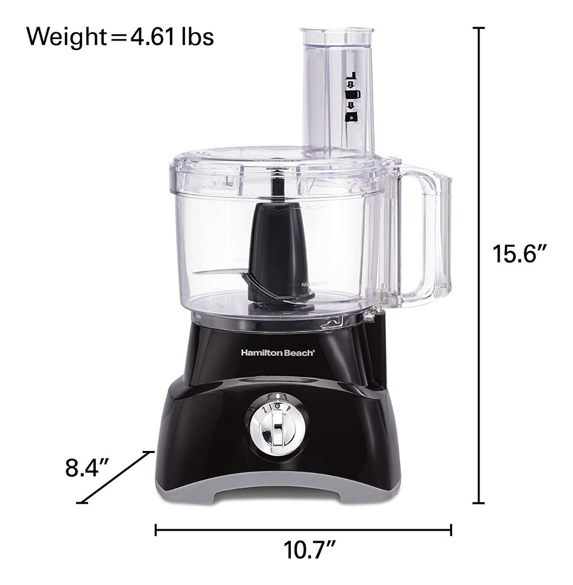 Salud y Equipamiento Médico - Procesador De Alimentosh 70740 8-cup Negro 2