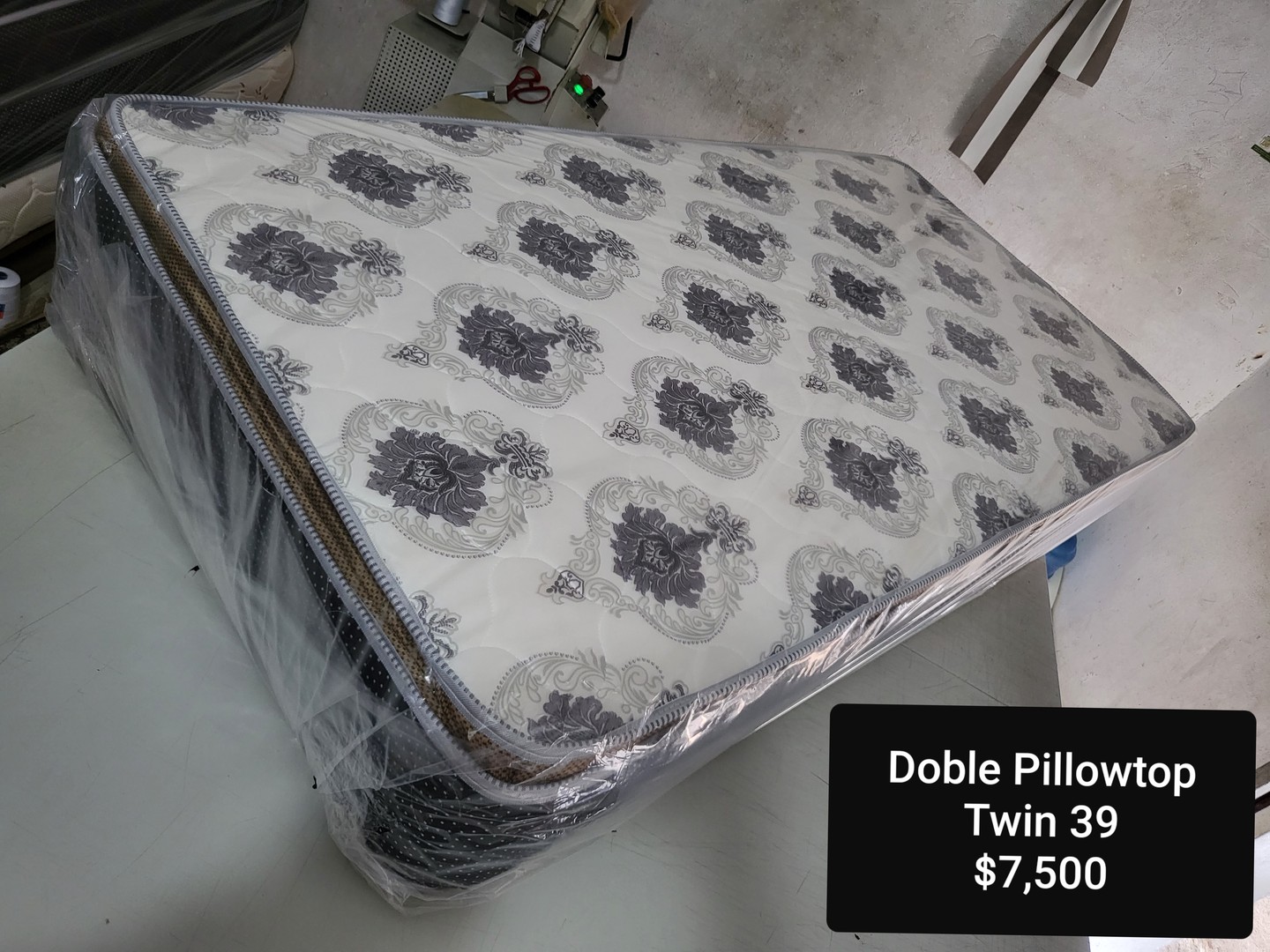 COlchon Twin 39 Doble Pillow Top Pillowtop