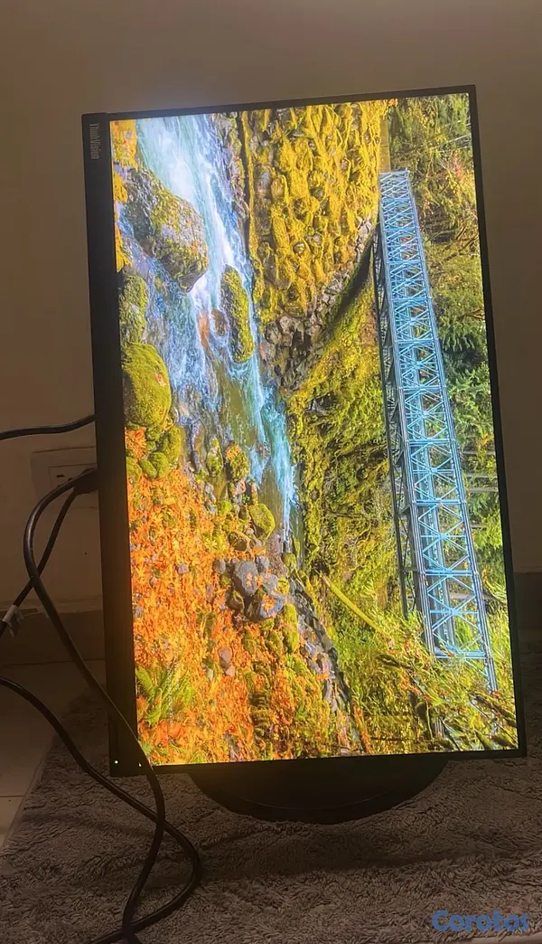 computadoras y laptops - Monitor Lenovo 24 pulgadas 75hz 2