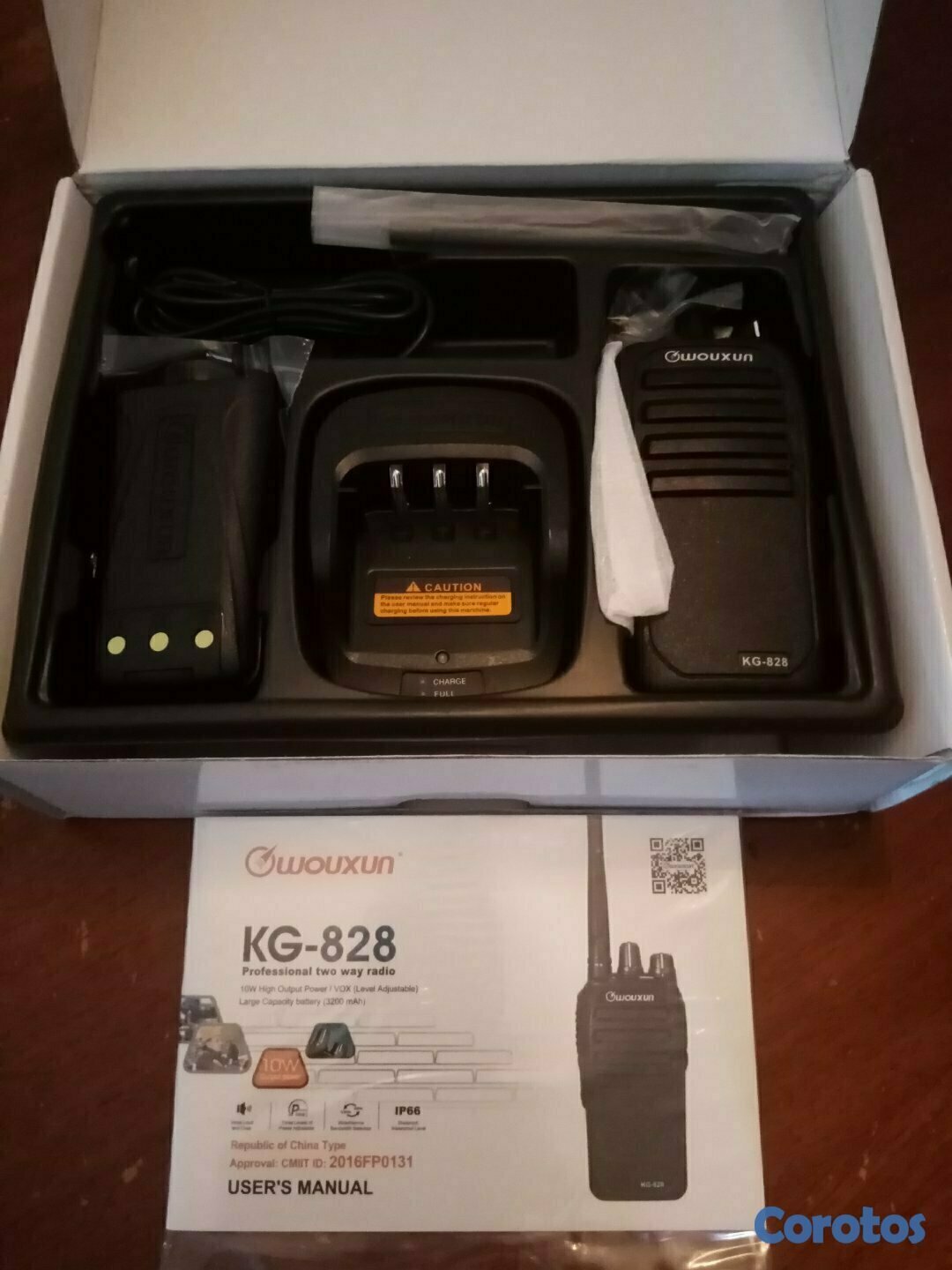 otros electronicos - Radio de comunicación marca WOUXUN KG-828 3