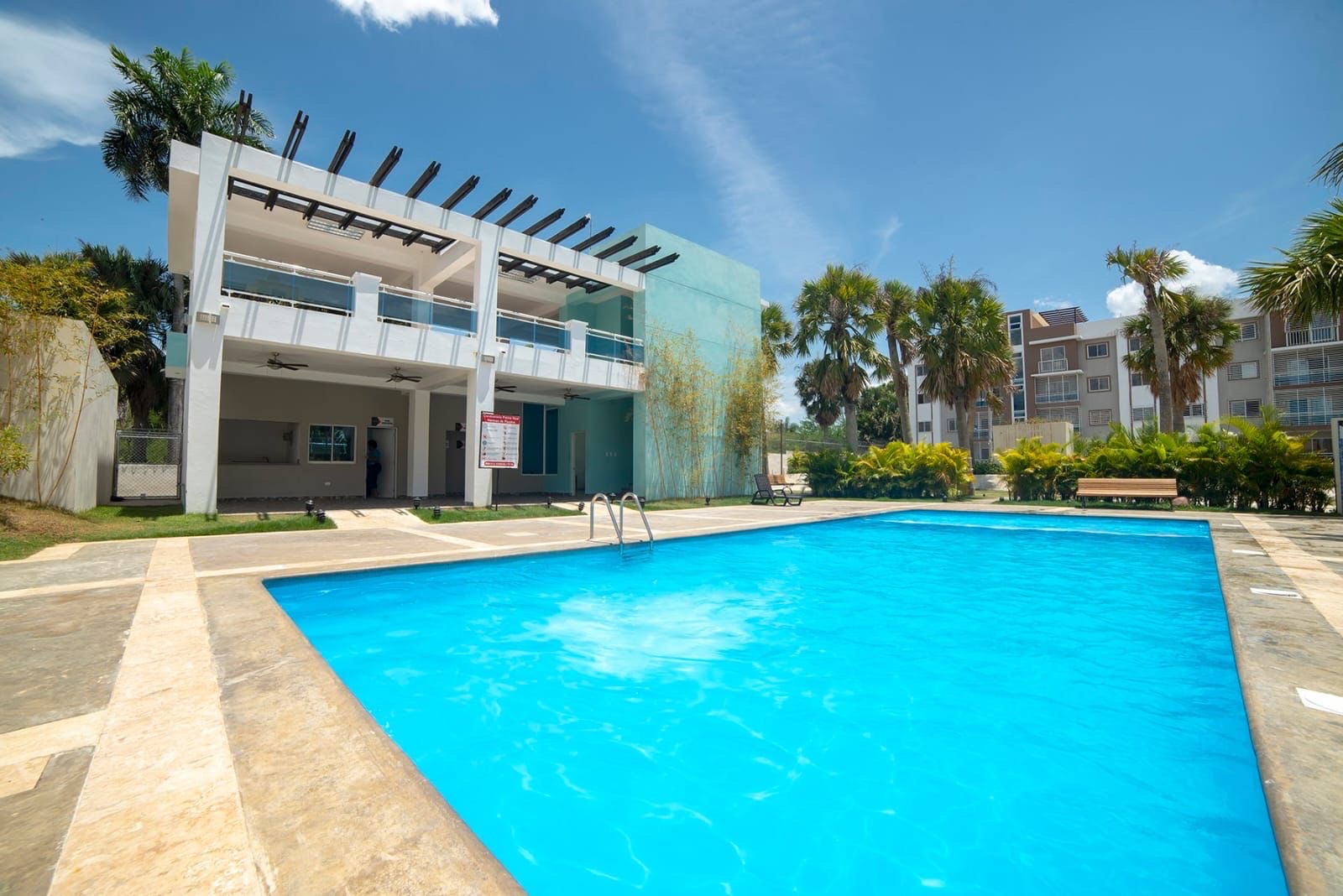 apartamentos - vendo en palma real santiago un tercer nivel  0