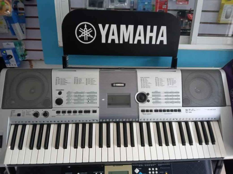 instrumentos musicales - PIANO YAMAHA YPT-400 /61TECLAS 