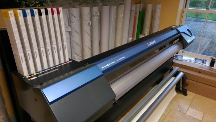impresoras y scanners - PLOTTER ROLAND VERSACAMM VS-640 IMPRESION Y CORTE