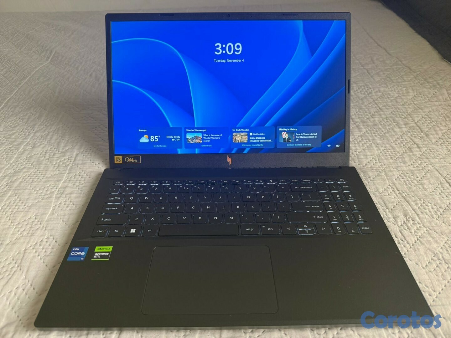 computadoras y laptops - Acer  / RTX 4060 / i7 13ª Gen / 165hz /16 RAM DDR5 6