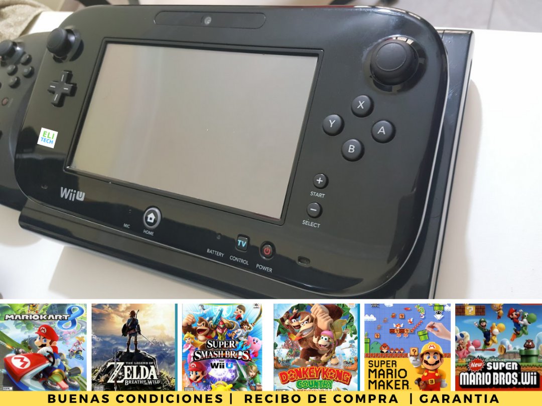 consolas y videojuegos - Nintendo Wii U