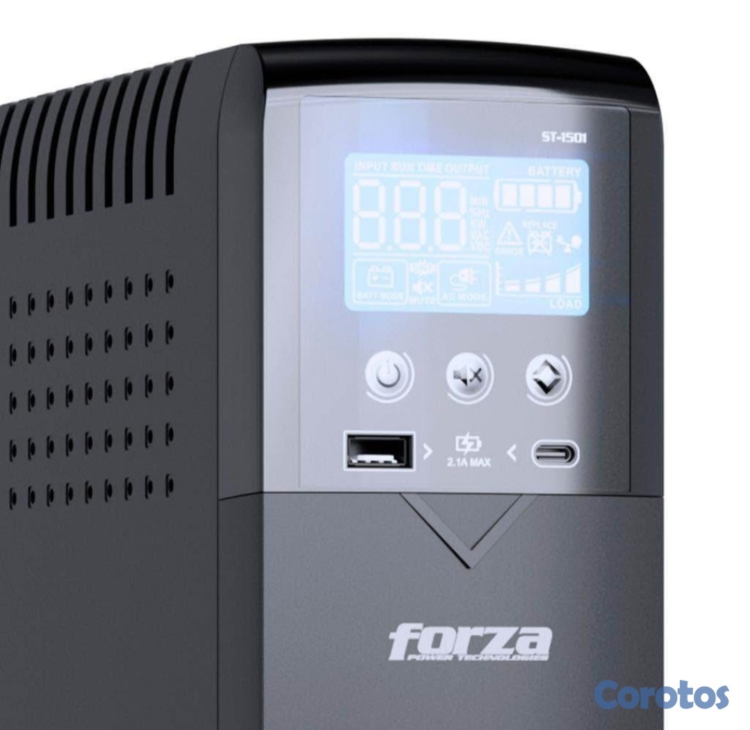 computadoras y laptops - UPS 1500 VA/900 W, Pant LCD, 10 Salidas con 5 de r 3