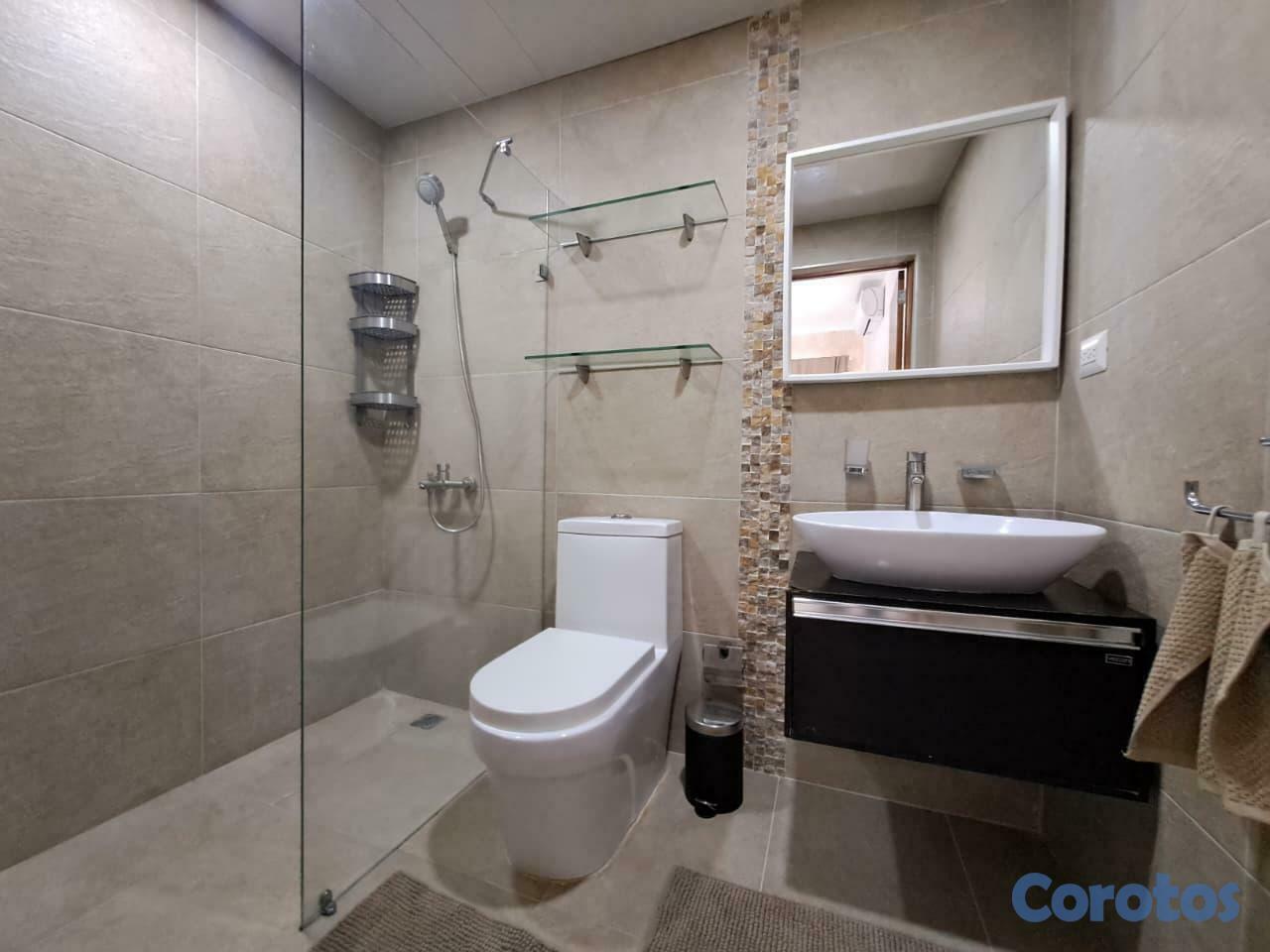apartamentos - Piantini | Apartamento amueblado en alquiler 8