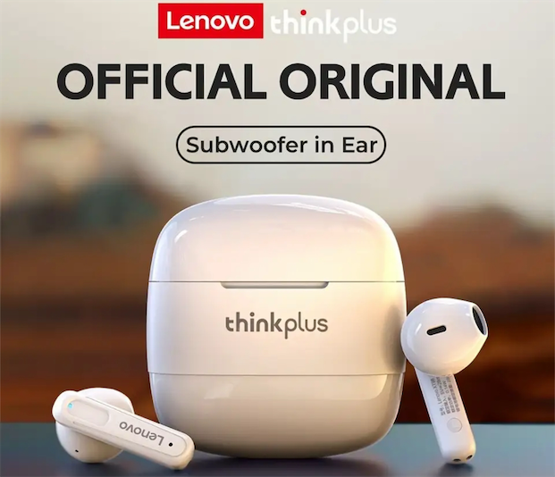 camaras y audio - Lenovo-auriculares inalámbricos XT98, cascos con Control táctil, 