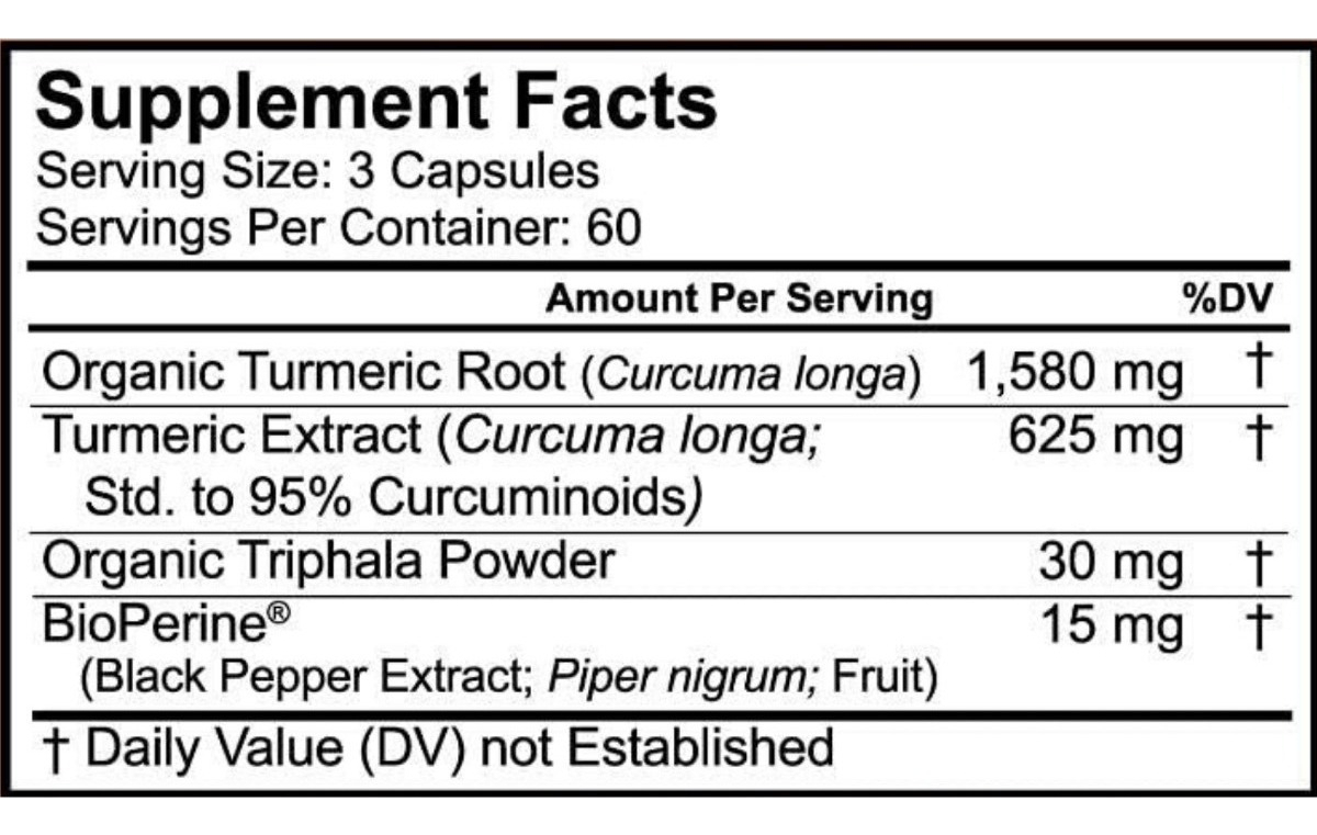 Salud y Equipamiento Médico - Curcuma Pura 2250mg 2