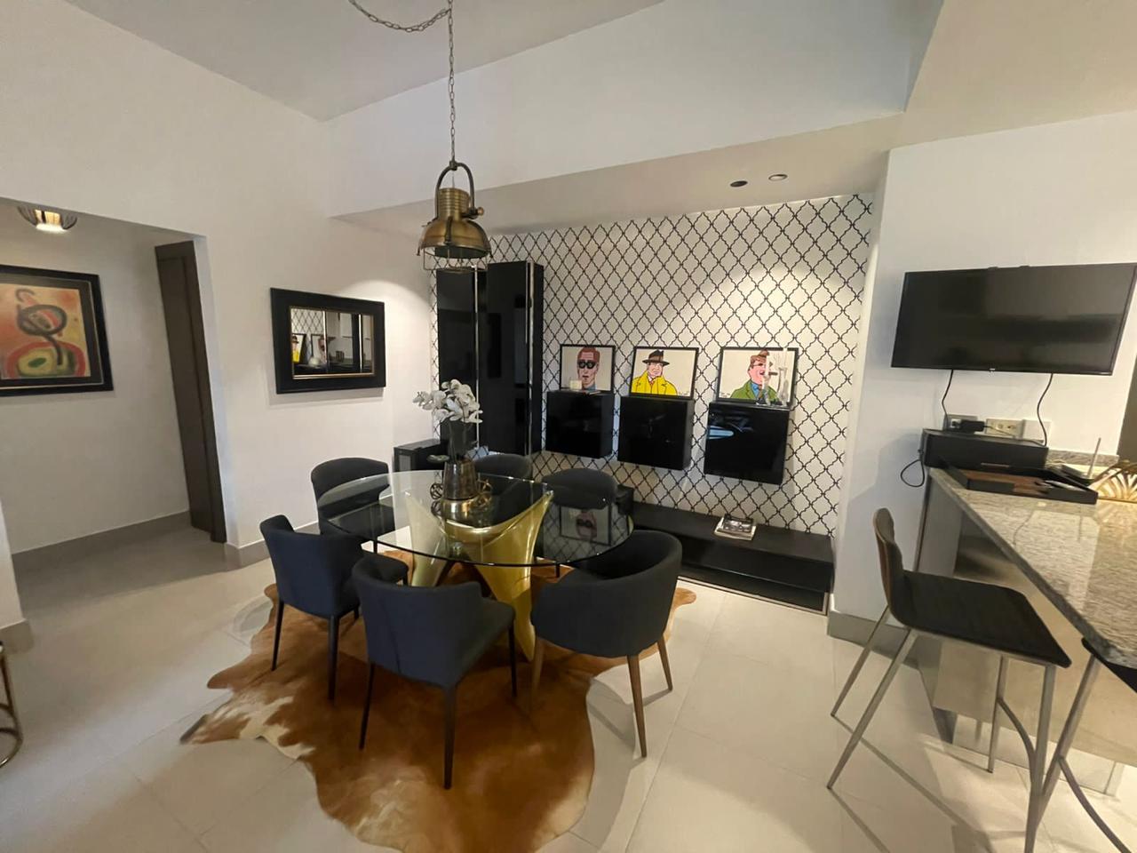 apartamentos - Rento Apartamento Amueblado En Piantini Sin Interm 5