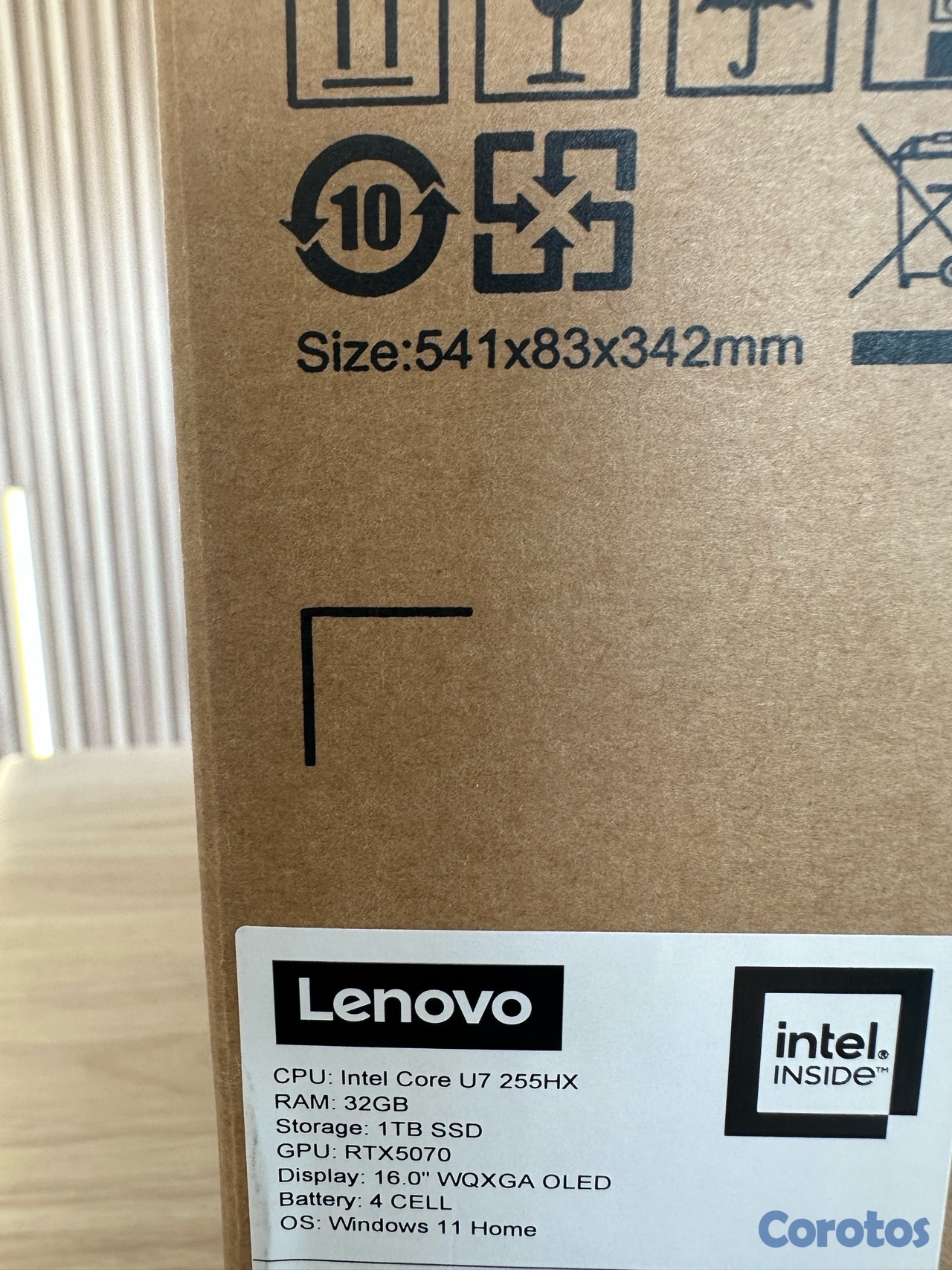 computadoras y laptops - Lenovo Legion Pro 5i Gen 10 OLED 165Hz Ultra 7 255HX 32GB RAM 1TB SSD  RTX-5070 2