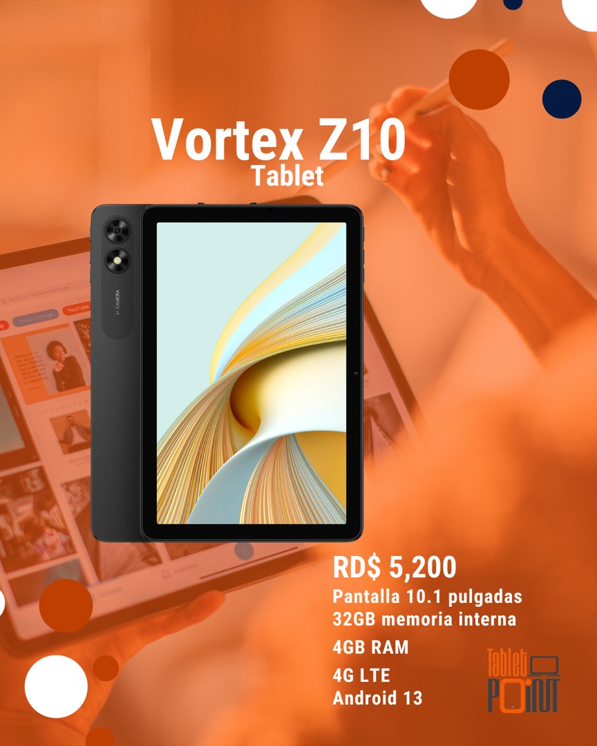 celulares y tabletas - Tablet Vortex Z10 - 32GB, 4GB RAM
