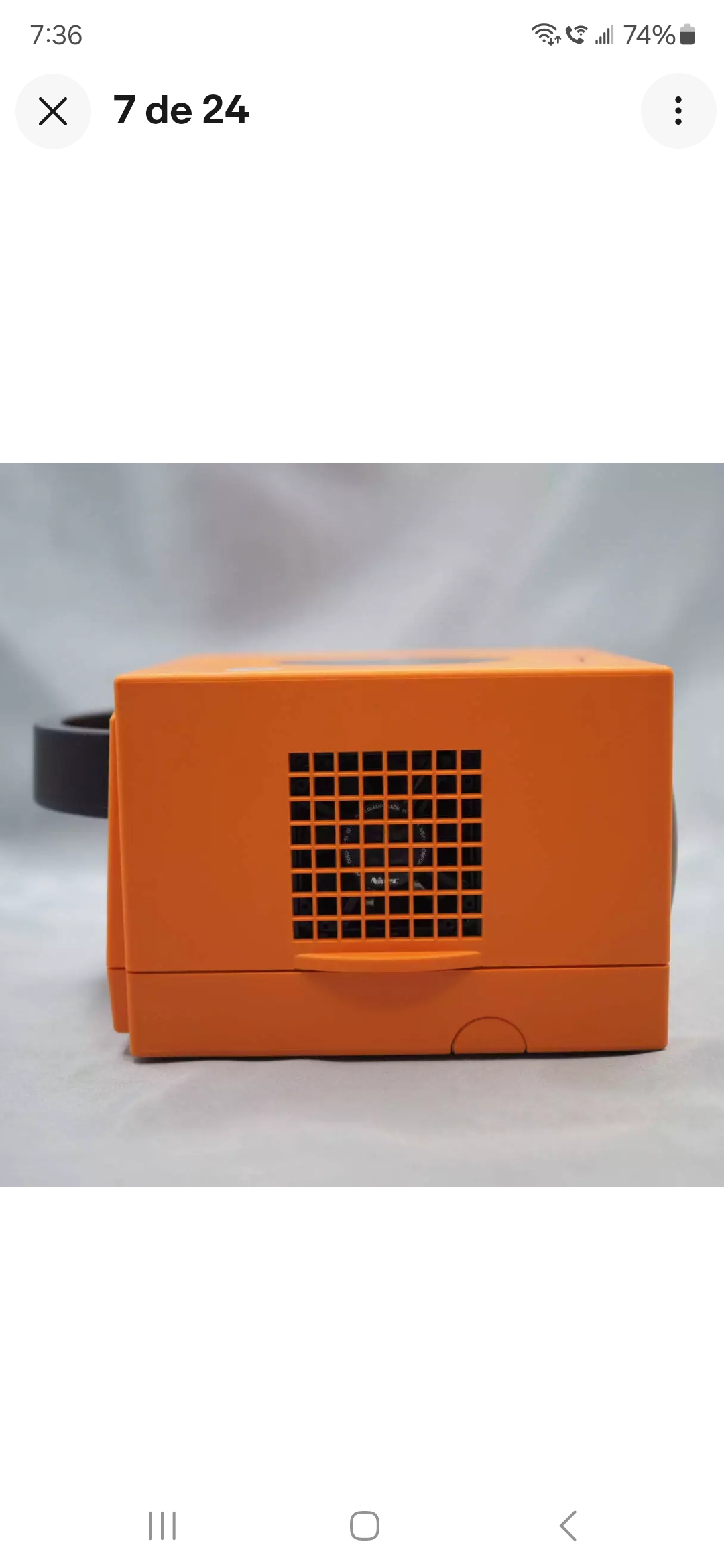consolas y videojuegos - Nintendo Game Cube Naranja Edicion limitada full todo incluido  4