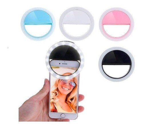 accesorios para electronica - Mini aro de luz para celular portatil selfie fotos 4
