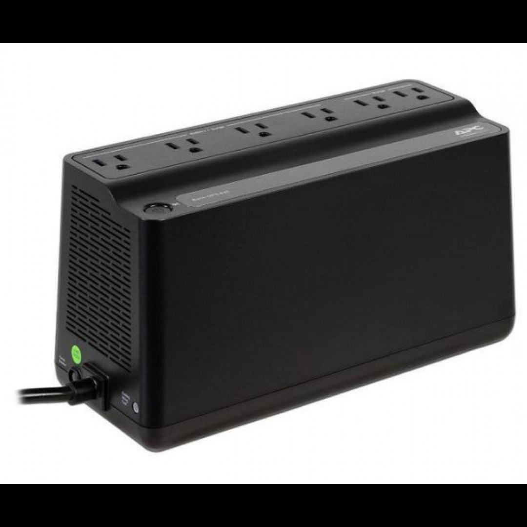 computadoras y laptops - UPS APC BE425M BACK-UPS ES, 0.425KVA (425VA) 255 WATTS, 6 OUTLET / ENTRADA 120V  0