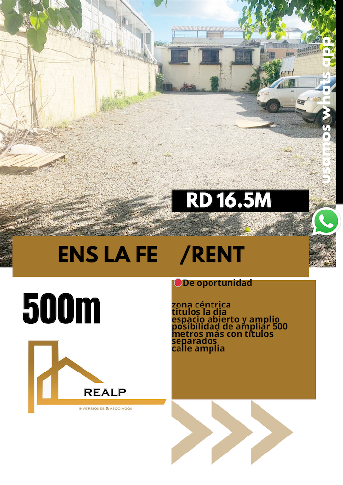 solares y terrenos - Solar en ensanche la fe  1